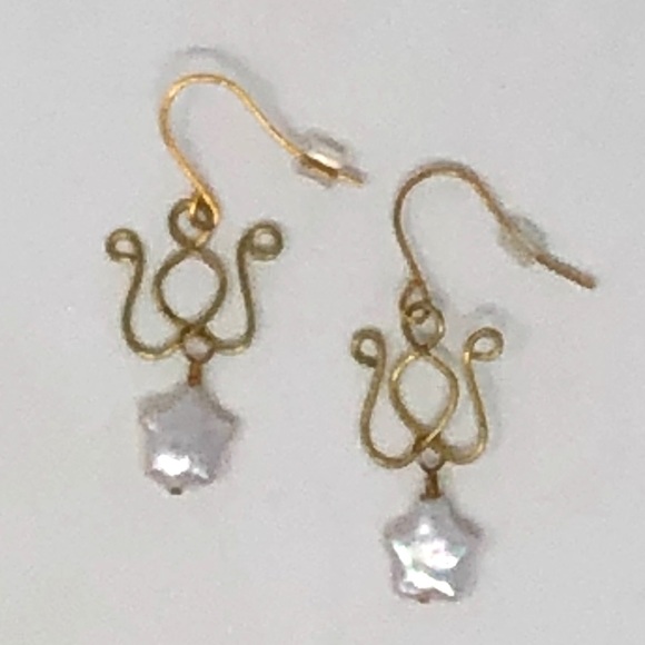 Angel Wing Earrings - Picture 2 of 4